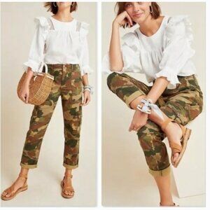 Anthropologie Neives Camo Cargo Pants - 29